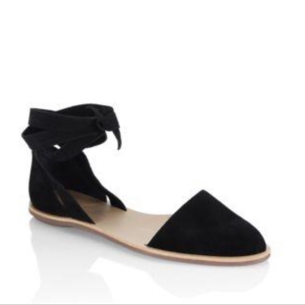 LOEFFLER RANDALL Black D’orsay Flats